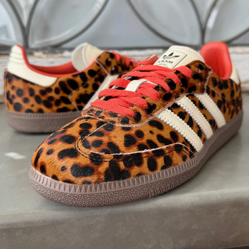 Samba Red Leopard