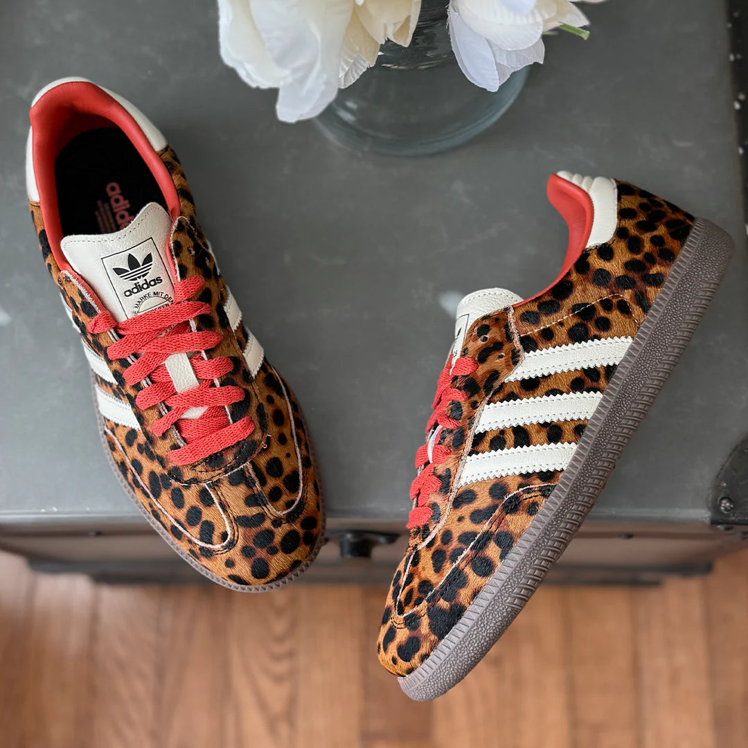 Samba Red Leopard