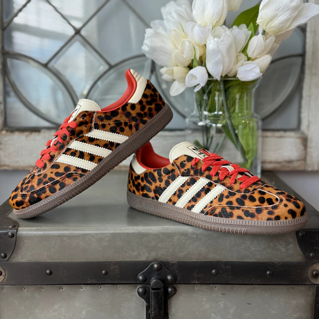 Samba Red Leopard