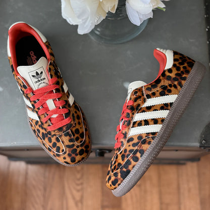 Samba Red Leopard